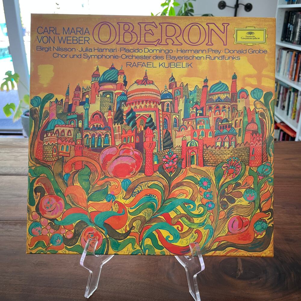 Carl Maria Von Weber Oberon 3xLP Box Set 1971 Deutsche Grammophon 2709 035